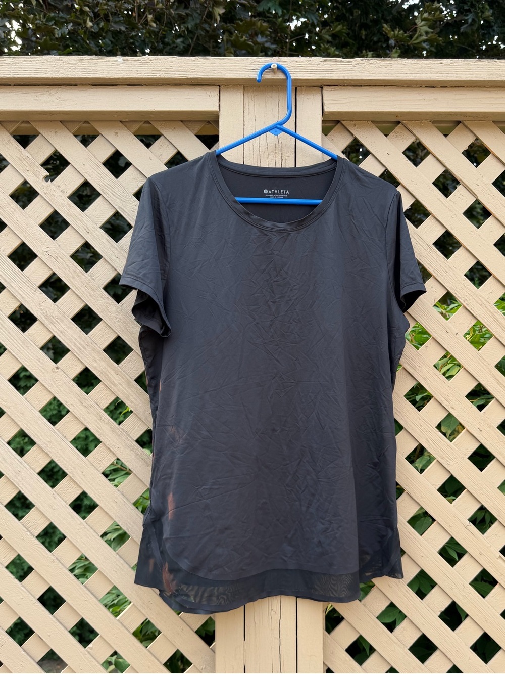 Athleta Black Workout Top - XL Tall